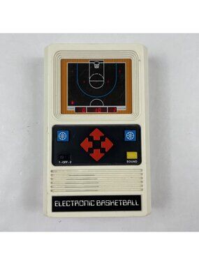 Mattel Classic Basketball Handheld Electronic Game 2003 Tested Works